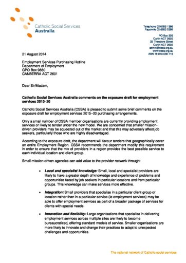 32 140821 Employment Services Purchasing Hotline